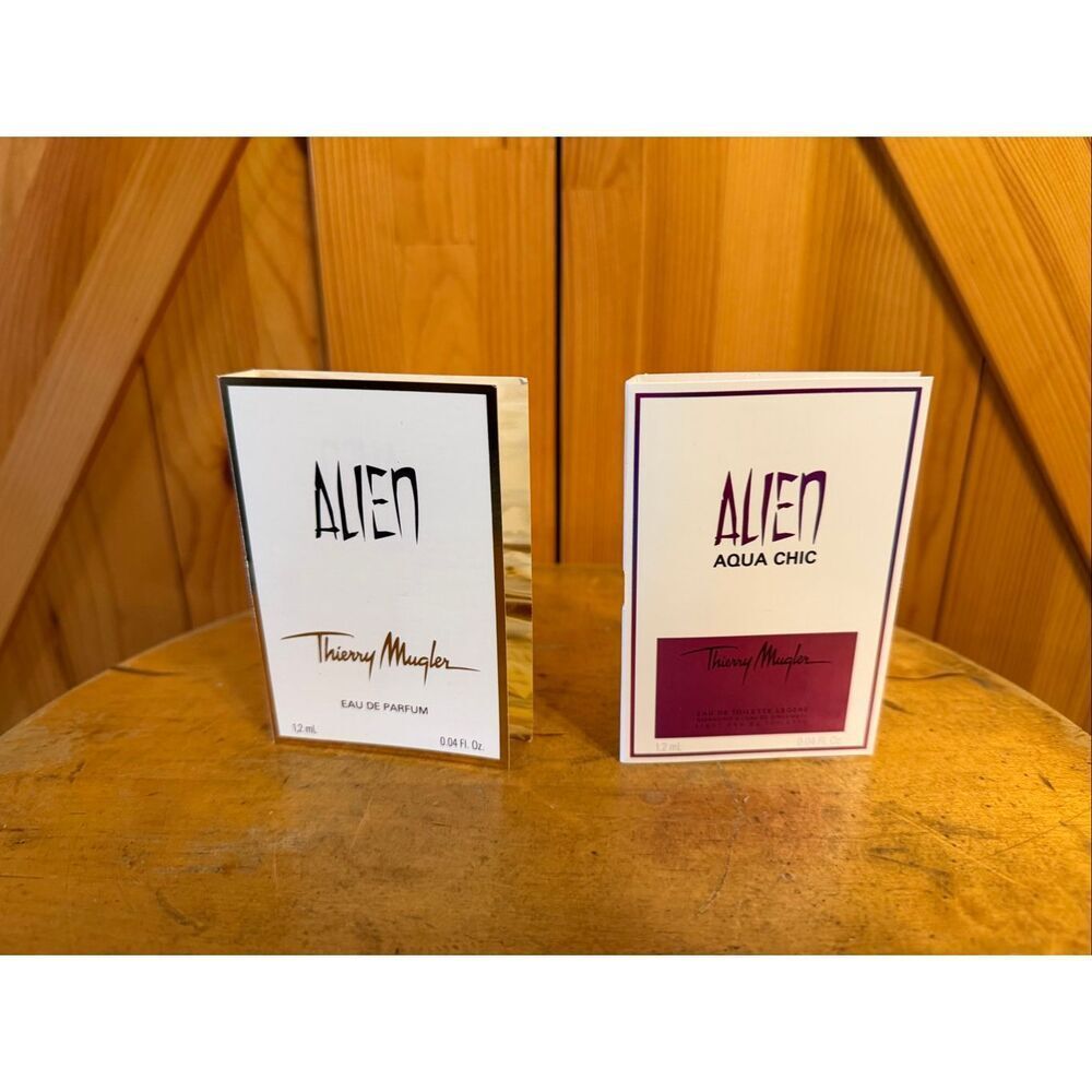 Thierry Mugler ALIEN AQUA CHIC & ALIEN 1.2ml Spry Samples (7264)